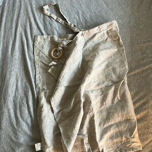 100% Linen Nursing Cover